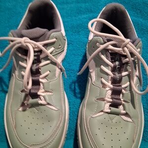 Fitville Womens  Green Athletic Shoes